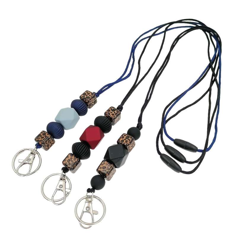 3 Pcs Badge Lanyards Separated Id Key Lanyard Teacher Lanyard