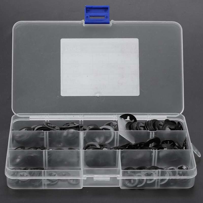 280pcs Tooth Starlock Push On Locking Washers Speed Clips Washers