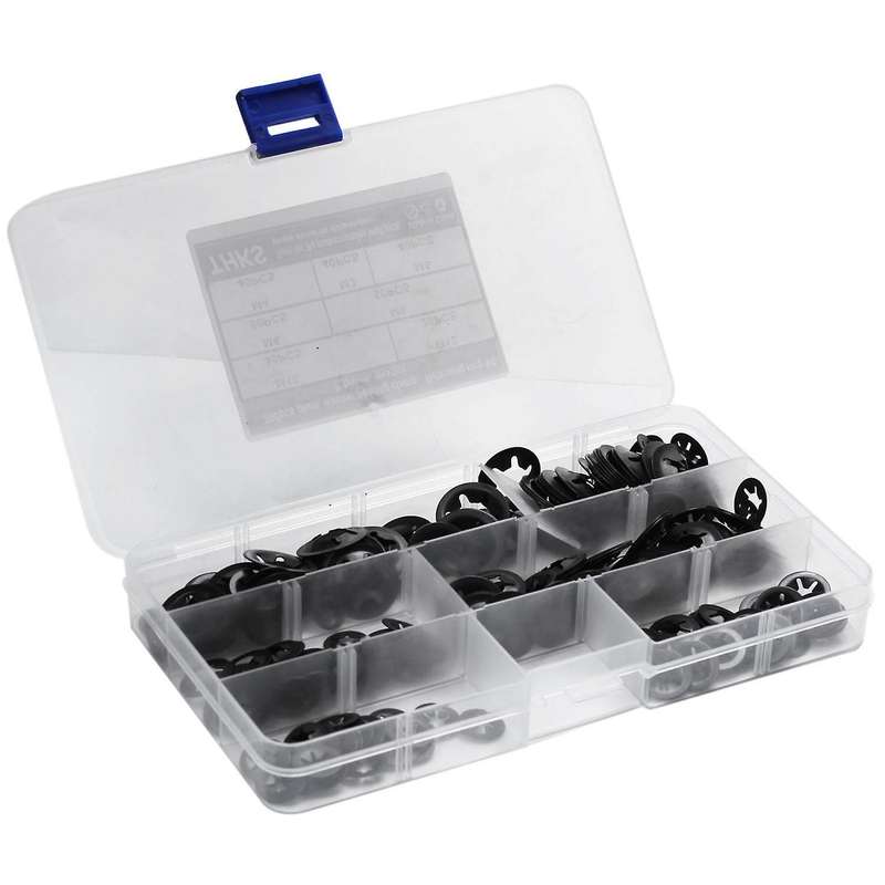 280pcs Tooth Starlock Push On Locking Washers Speed Clips Washers