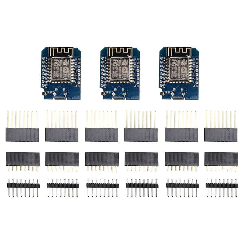 3 Pcs D1 Mini Wlan Wifi Internet Development Board for Arduino, Wemos