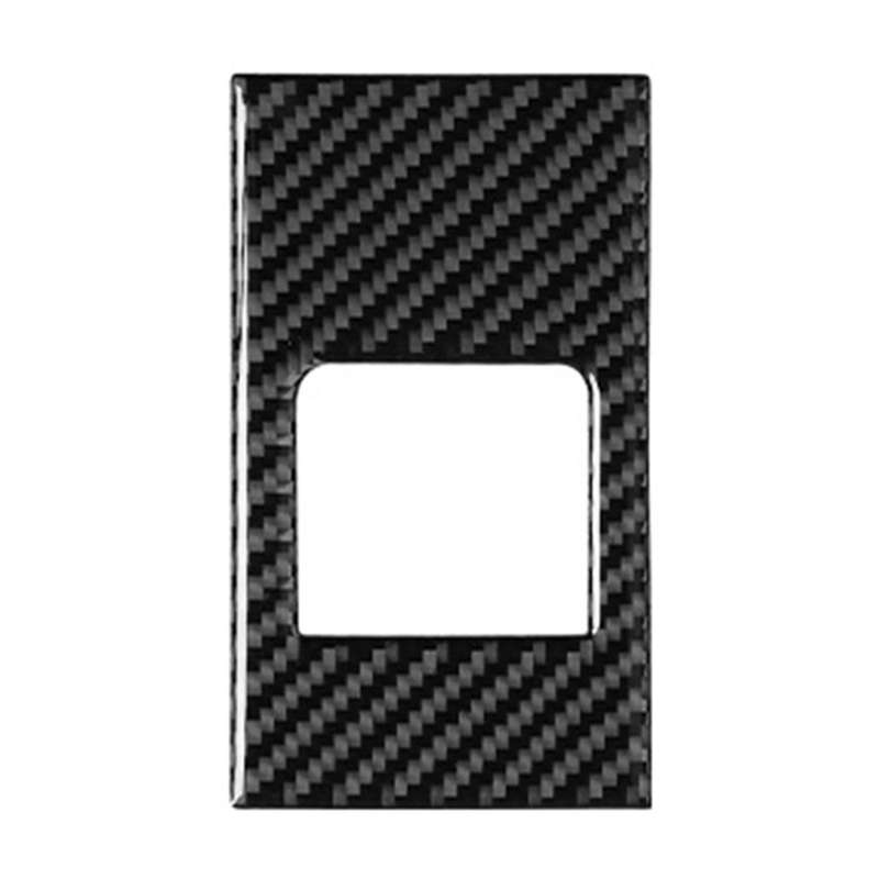 Car Carbon Fiber Rear Cover Sticker Trim for - Panamera 2010-2016
