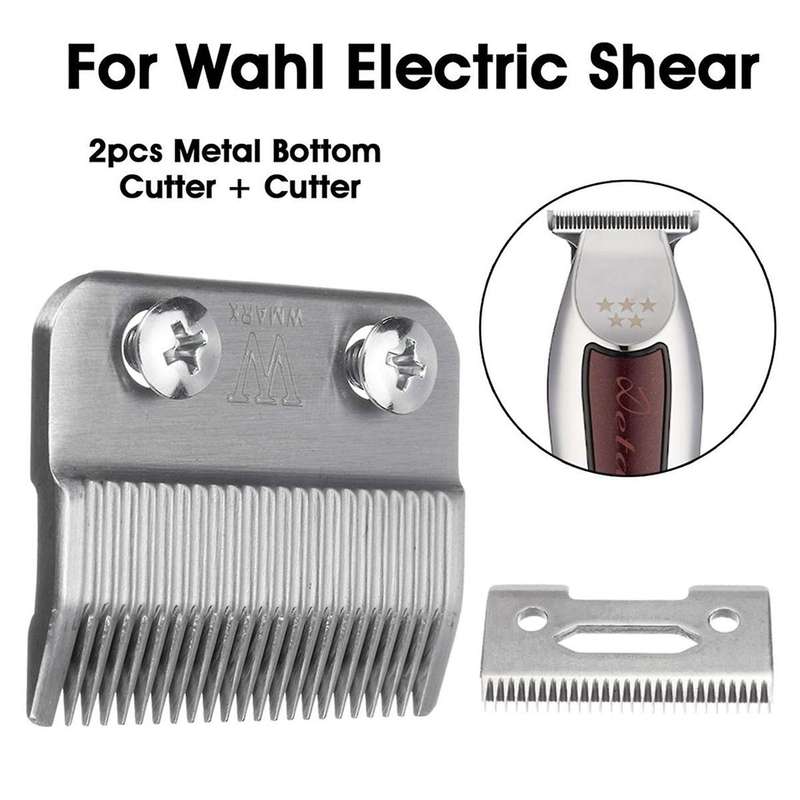 Replace Cutter Head Metal Bottom Clipper Blade Silver