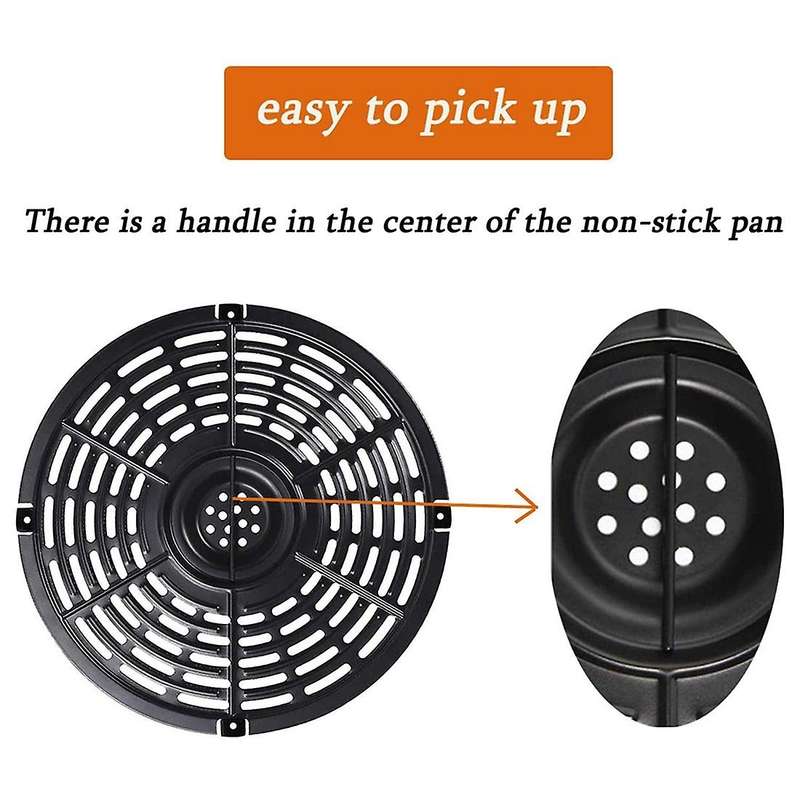 Air Fryer Replacement Grill Pan for Chefman Power Dash 3.7qt