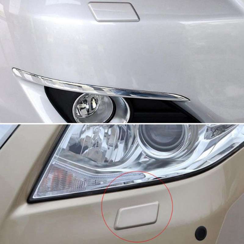 2pcs Left Right Headlight Washer Nozzle Cover for Toyota Camry