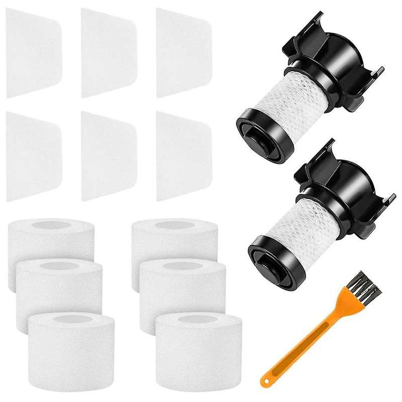 Filters for Shark If200ukt If250ukt, 2 Hepa + 6 Foam, Duoclean