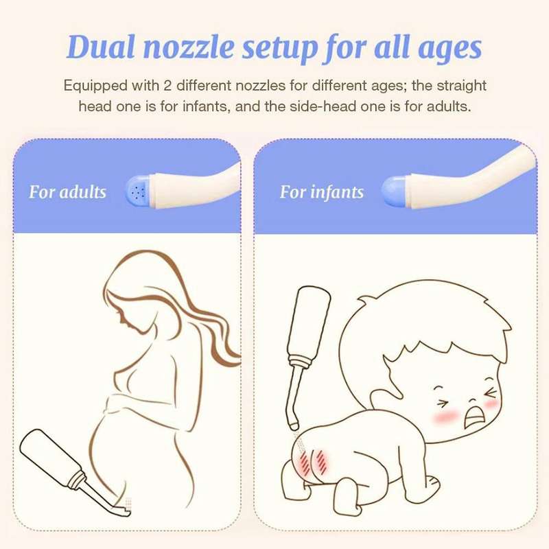 350ml Portable Travel Handheld Bidet Sprayer Personal Cleaner
