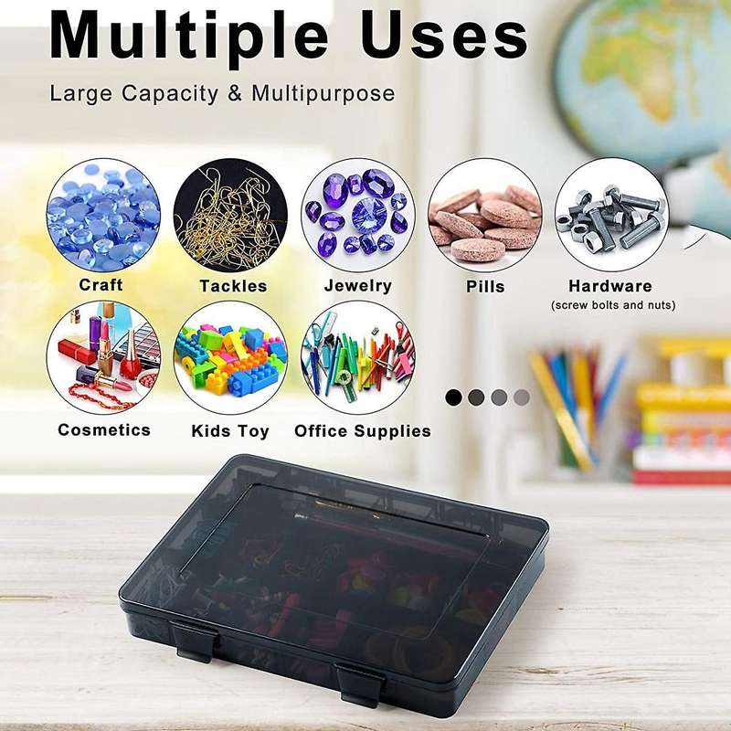 18 Compartment Organizer, Bead Organizer, Stackable Organizer