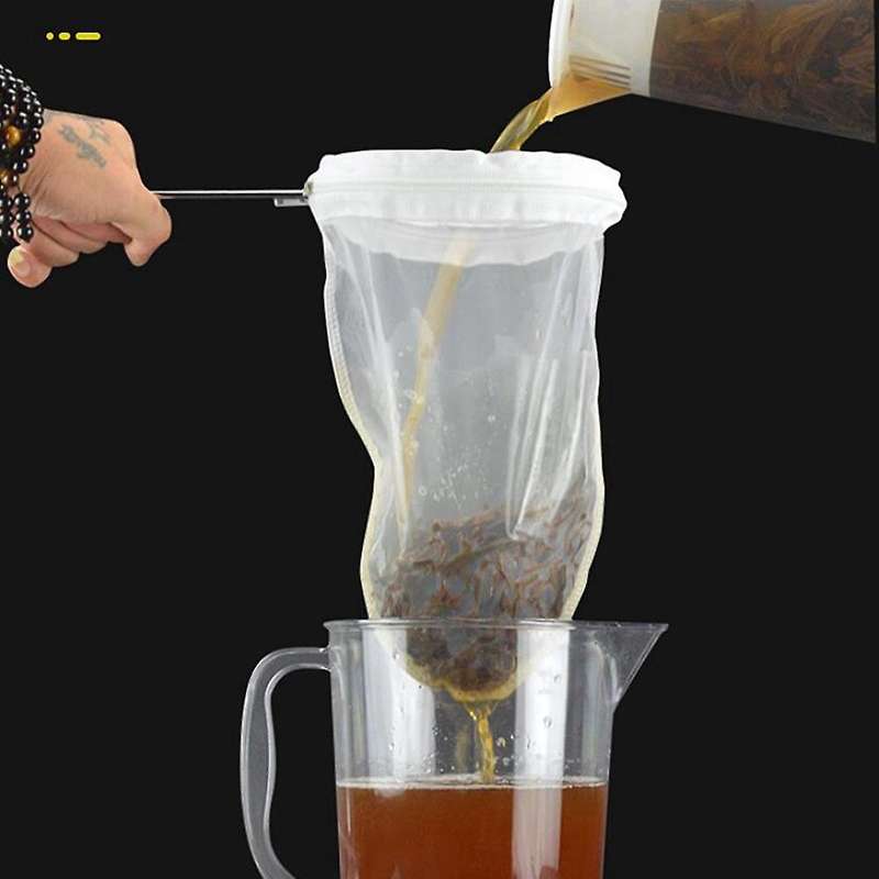 3pcs Coffee Milk Strainer Bag Cheese Mesh Cloth, Tea Bag Filter Cloth