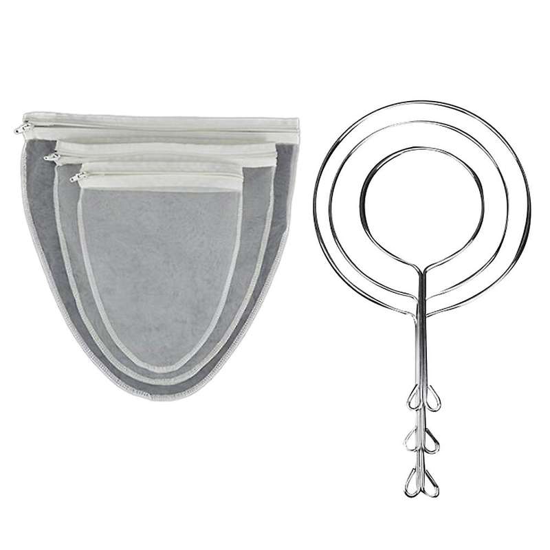 3pcs Coffee Milk Strainer Bag Cheese Mesh Cloth, Tea Bag Filter Cloth
