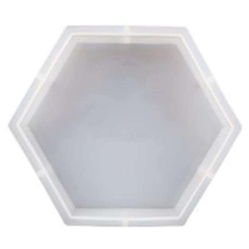 Bookends Resin Silicone Mold for Books Home Decoration (hexagon)