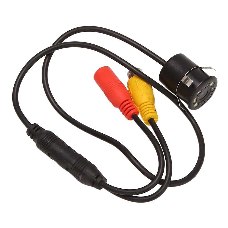 8-led Round Back Up Camera 170 Degree Hd Night Vision Universal