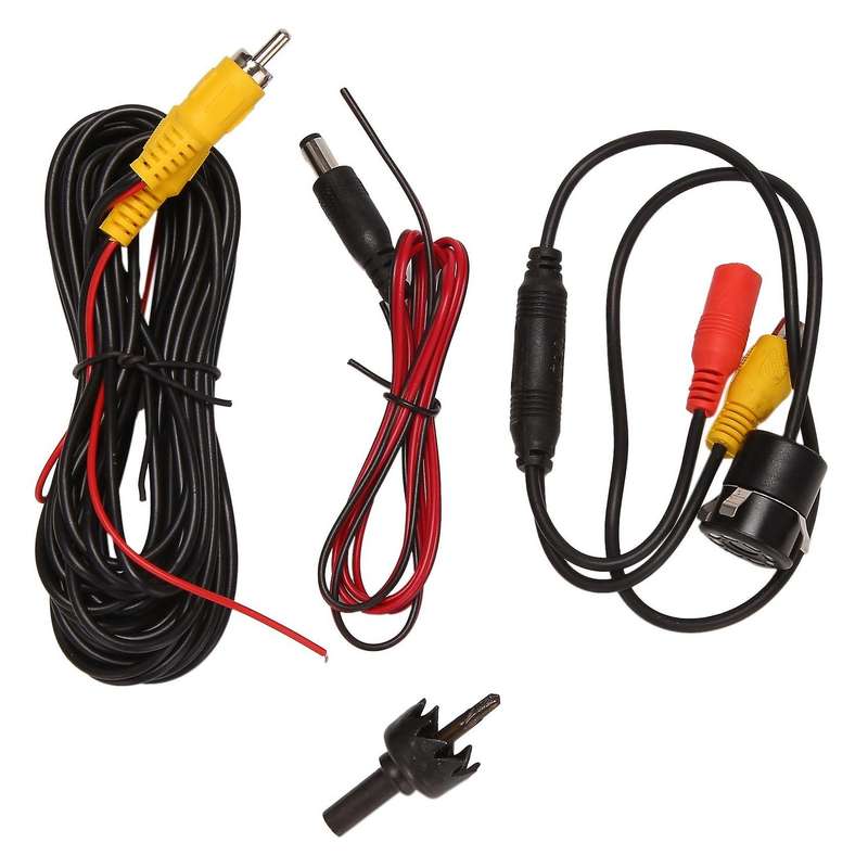 8-led Round Back Up Camera 170 Degree Hd Night Vision Universal