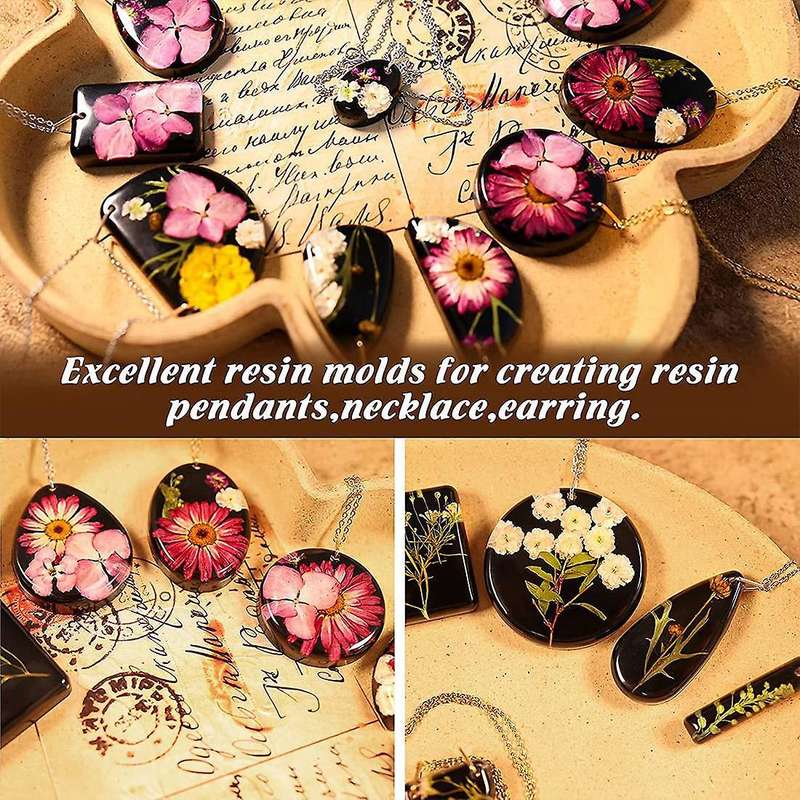 Resin Jewelry Molds,silicone Molds for Diy Jewelry Pendant, Keychain