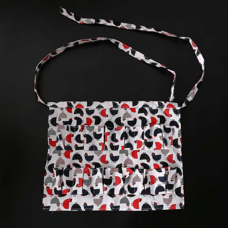 Eggs Collecting Apron with 18 Pockets Eggs Gathering Holding Apron