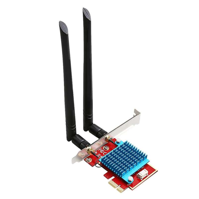 Pcie-1x to M.2 Ngff-ekey Mini Pcie Laptop Wifi Net Card Adapter Card