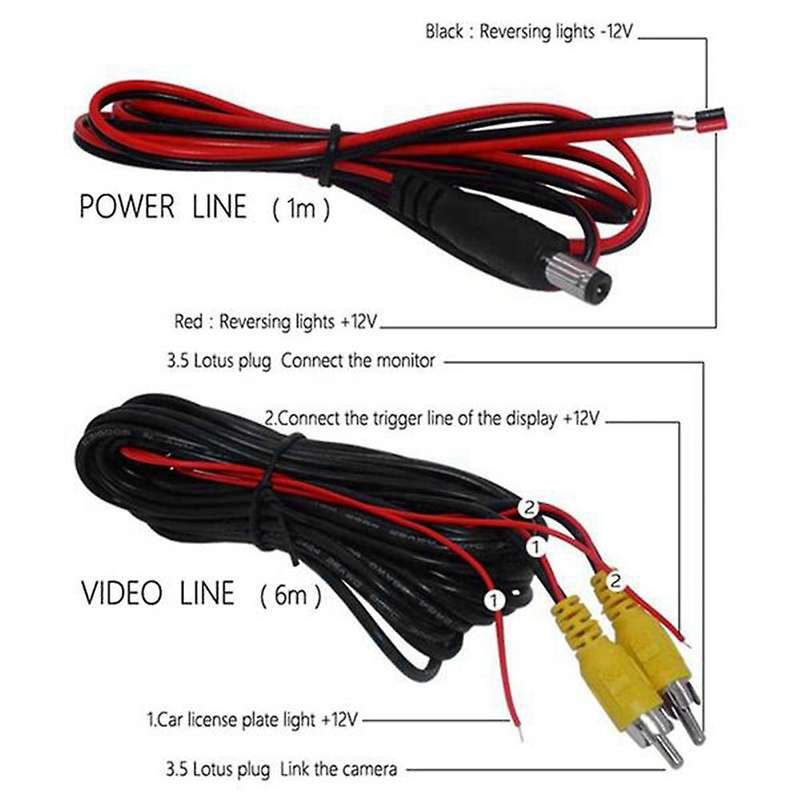 Car Rear View Camera 4led Ccd for Ssangyong Actyon Sports 2006-2019