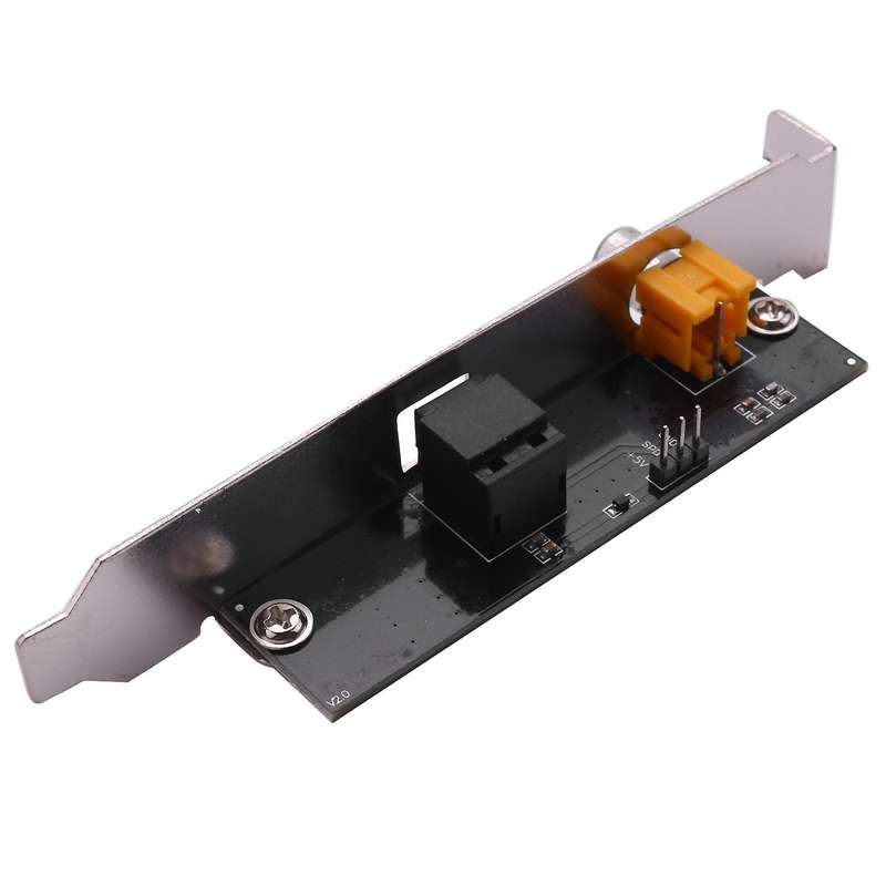 Spdif Optical and Rca Out Plate Cable Bracket Digital Audio Output