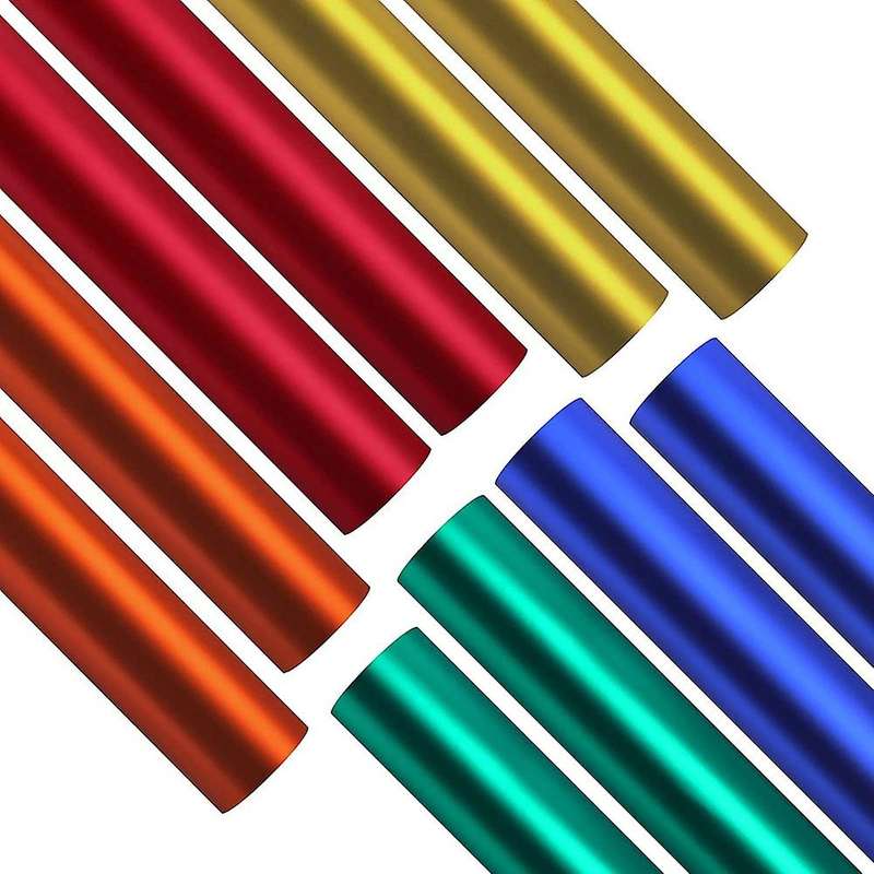 Adhesive Craft Vinyl Decal 10 Sheets 12inchx12inch for Cup Decor