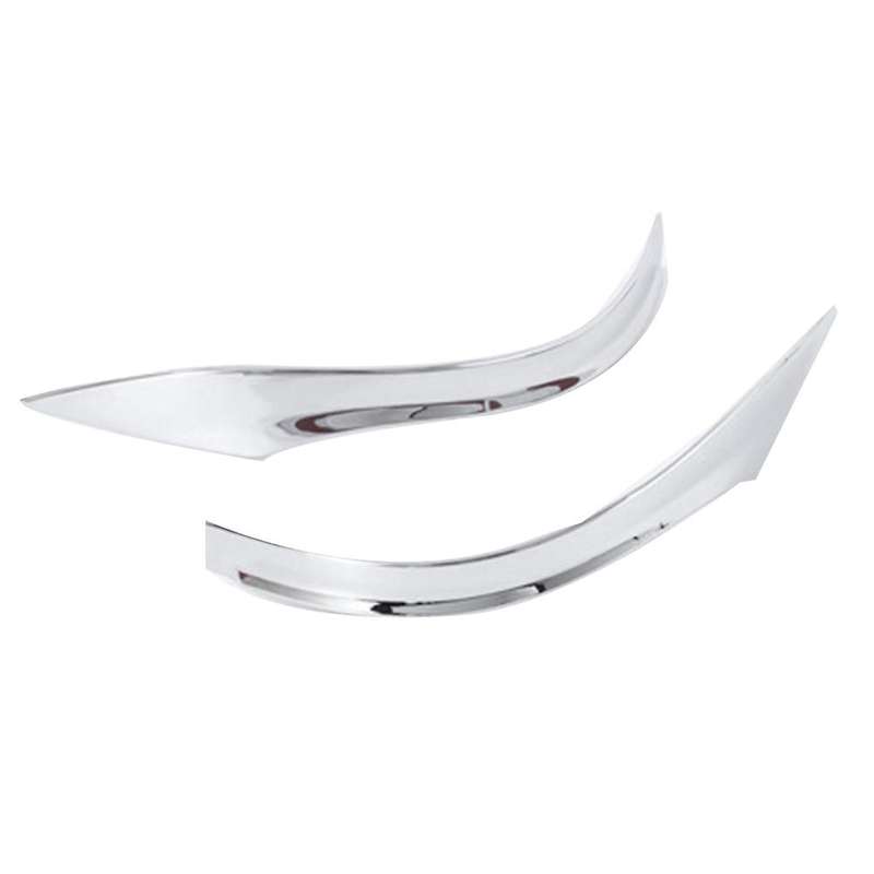 Chrome Rearview Mirror Trim Strip Sticker Decoration