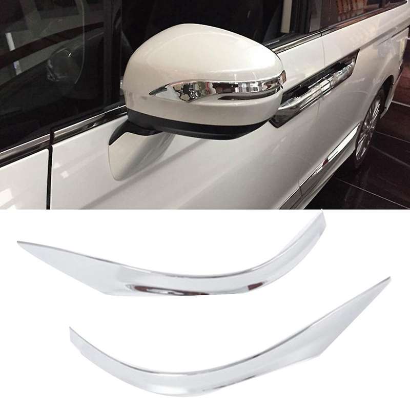 Chrome Rearview Mirror Trim Strip Sticker Decoration