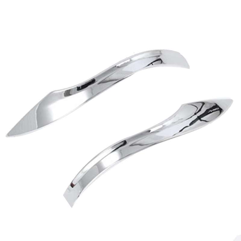 Chrome Rearview Mirror Trim Strip Sticker Decoration