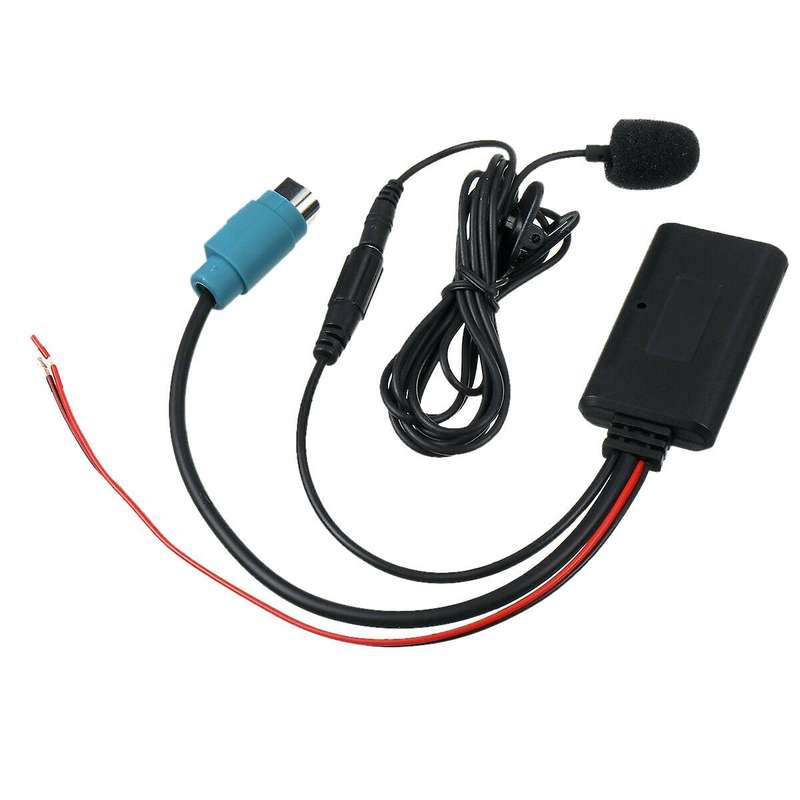 Car Bluetooth 5.0 Audio Hifi Cable Adaptor Microphone for Cd Host