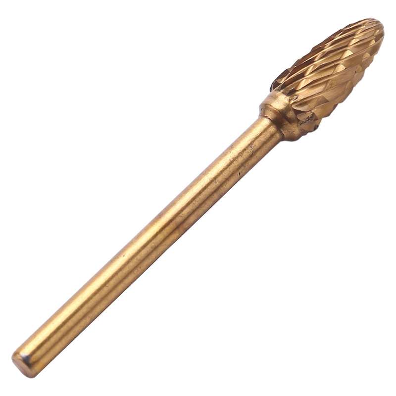 10 Pieces 1/8 (3mm) Shank and 1/4 Inch (6 Mm) Head Tungsten Steel