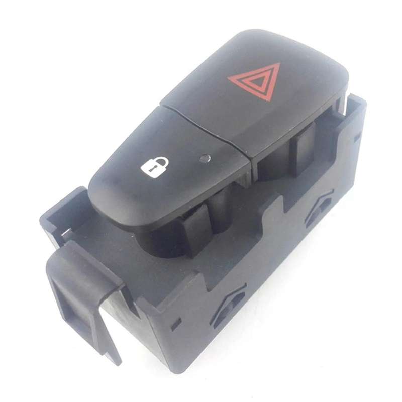 Car Hazard Warning Light Door Lock Switch for 2010-2015 Renault