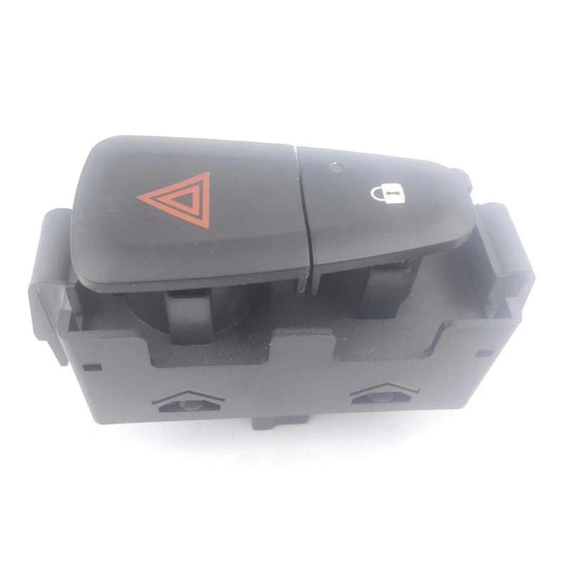 Car Hazard Warning Light Door Lock Switch for 2010-2015 Renault