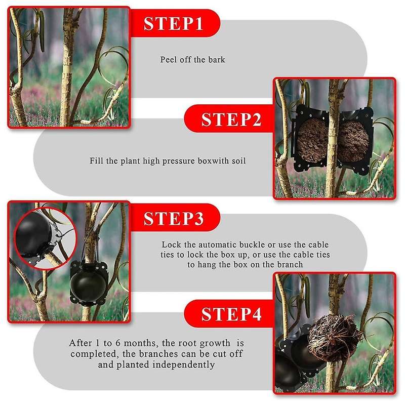 Plant Root Growing Box,resuable Root Ball for Garden Tree Flowers