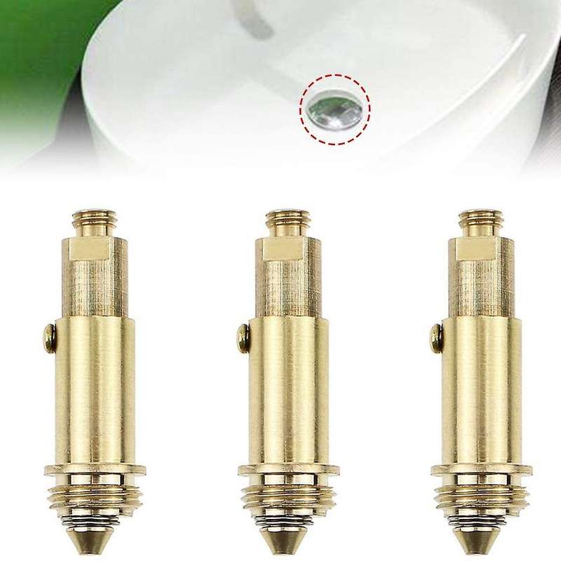 6 Pcs Sink Plug Basin Bath Waste Click Clack Spring Brass Plug Bolt