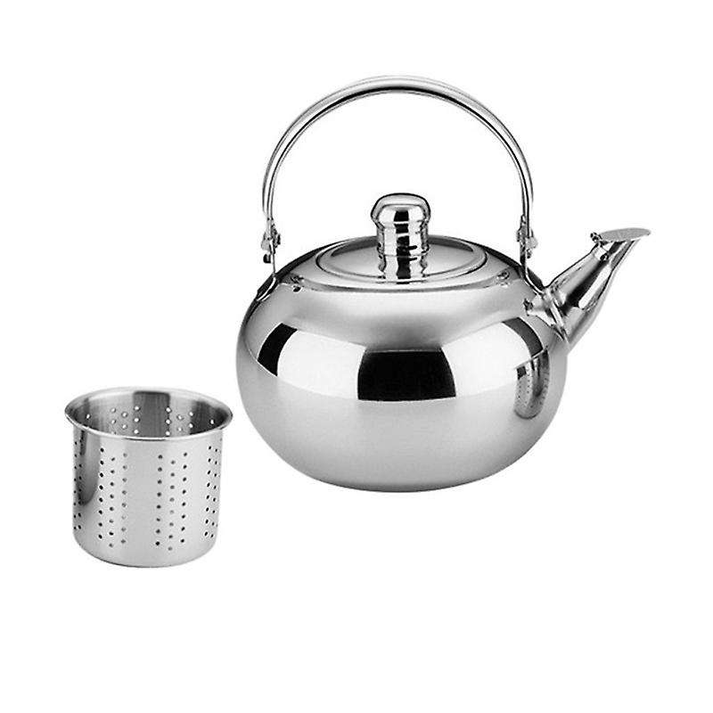 1pc Outdoor Indoor Stainless Steel Teapot Fast Boil Water Stovetop