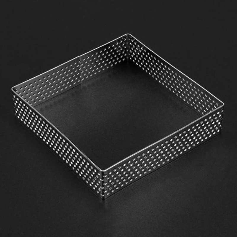 Perforated Tart Ring Tartlet Molds Cake Pastry Baking Tool, 5 Pack