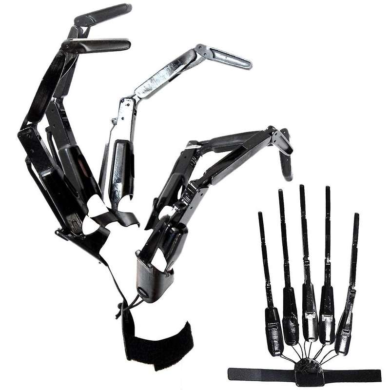 3d Articulated Fingers Extensions Halloween Finger Decoration,left