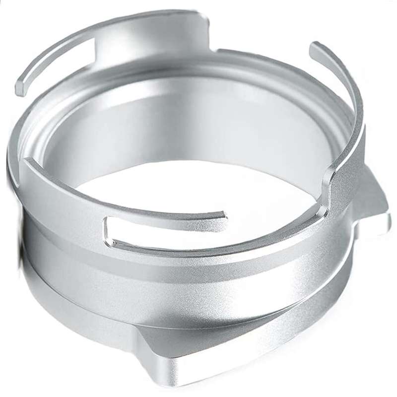 Barista Coffee Dosing Funnel for 54mm Breville Portafilter -silver