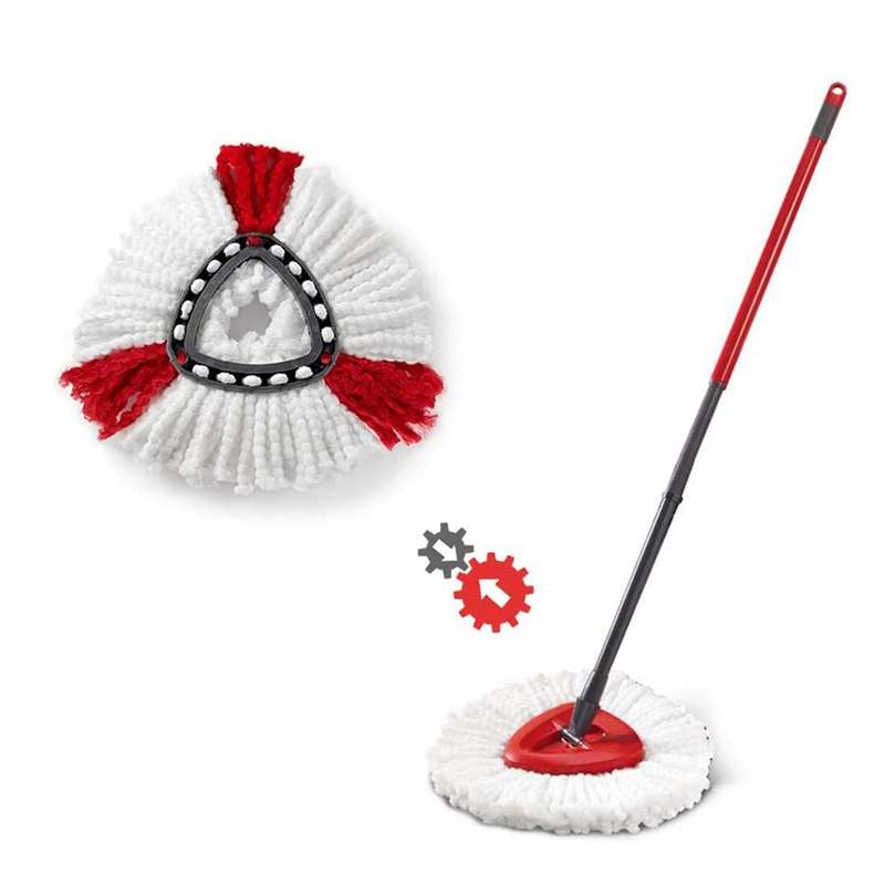 For Vileda O-cedar Rotary Triangular Mop Head Cloth (3 Pcs)