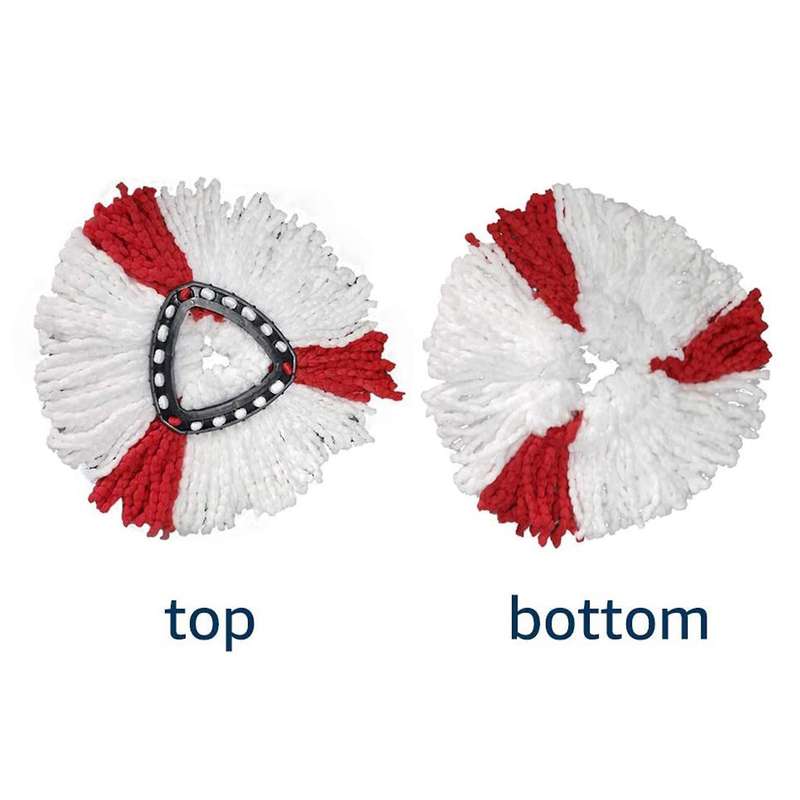 For Vileda O-cedar Rotary Triangular Mop Head Cloth (3 Pcs)