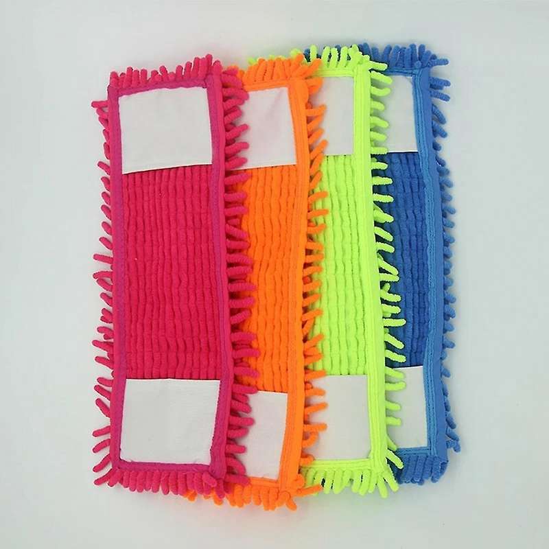 4pcs Cloth Mop Head Replace The Cloth Floor Cleaning Cloth The Mop