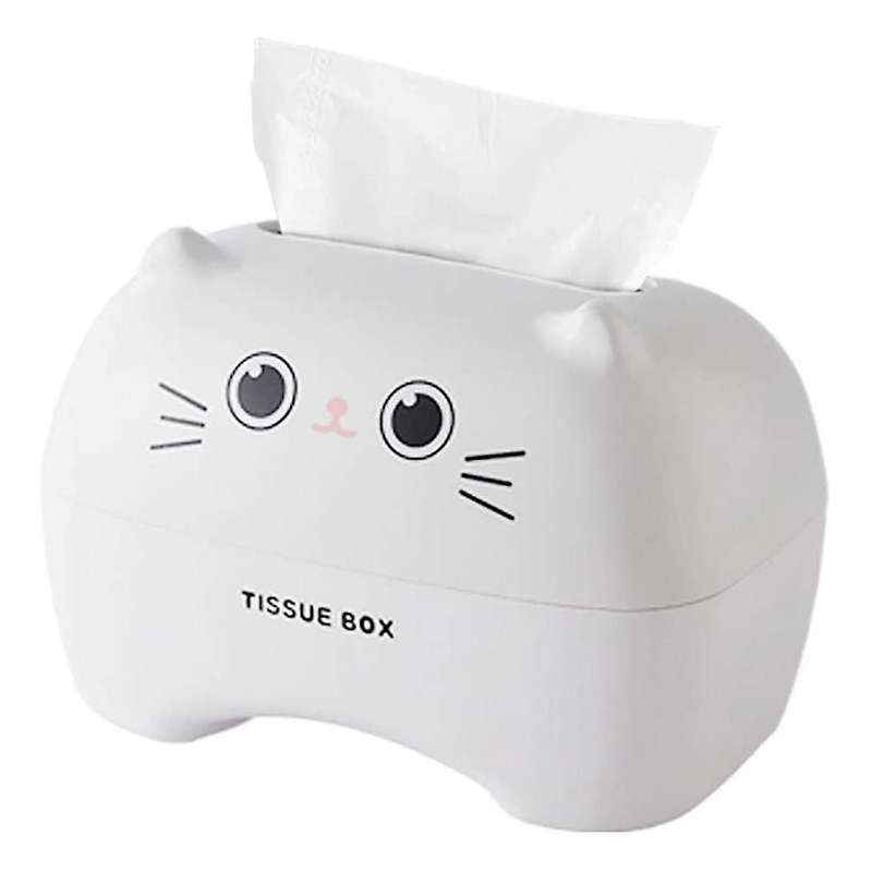 Kosmetiktcherbox,taschentuchspender Papierhandtuch Box (wei)