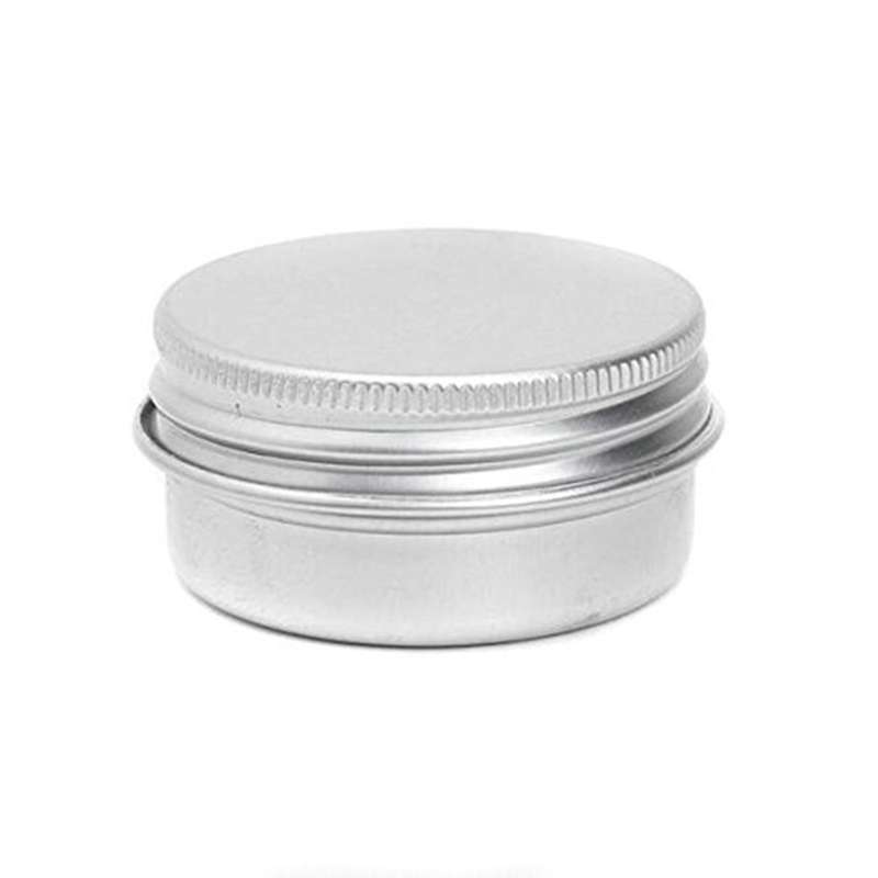 12 X 50ml Aluminium Make Up Pots 50ml Capacity