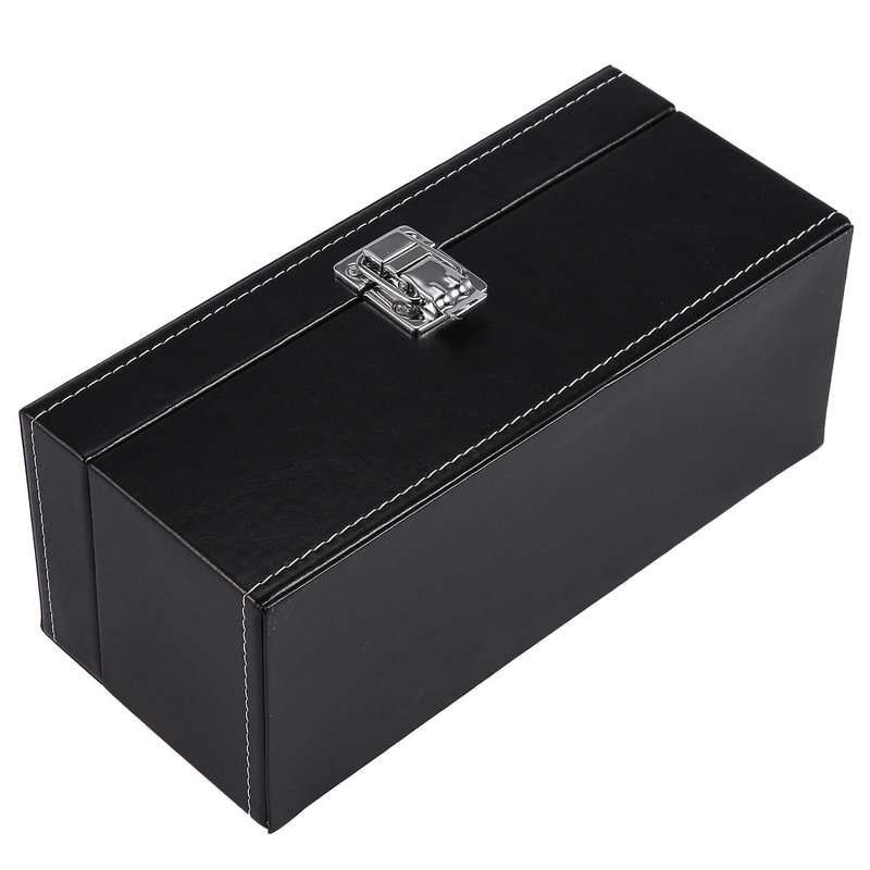 Storage Box Coin Slab Jewelry Pu Compound Plywood Style Bundle Coins