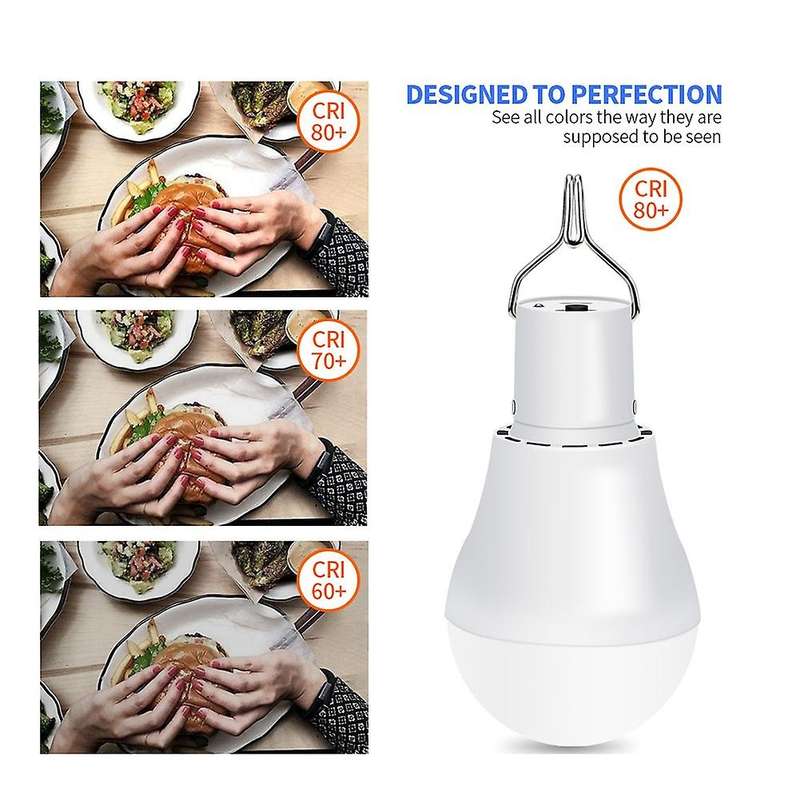 Portable Solar Light 15w Bulb Led Lamp Usb Rechargeable Solar Light