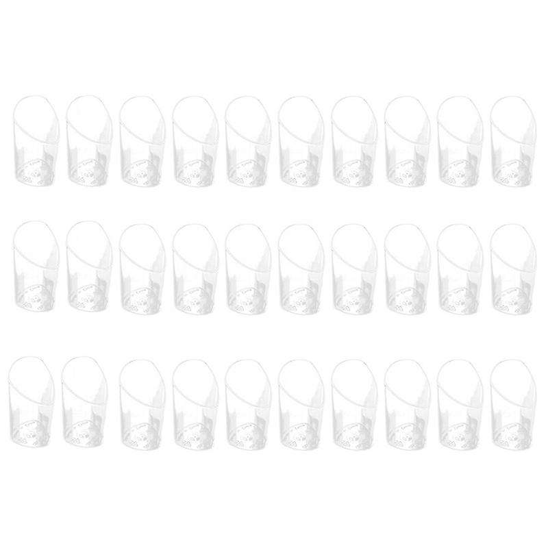 30pcs 80ml Mini Disposable Bevel Cake Cups Pudding Jelly Mousse Cup