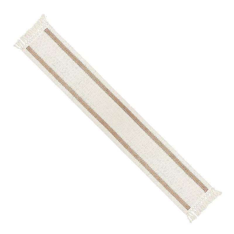 Table Runners Splicing with Tassel, Boho Table Runner for Fall A