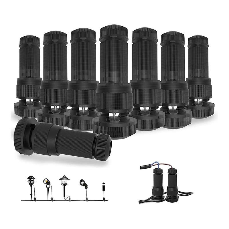 8pcs Low Voltage Landscape Wire Connector 12-16 Gauge Cable High