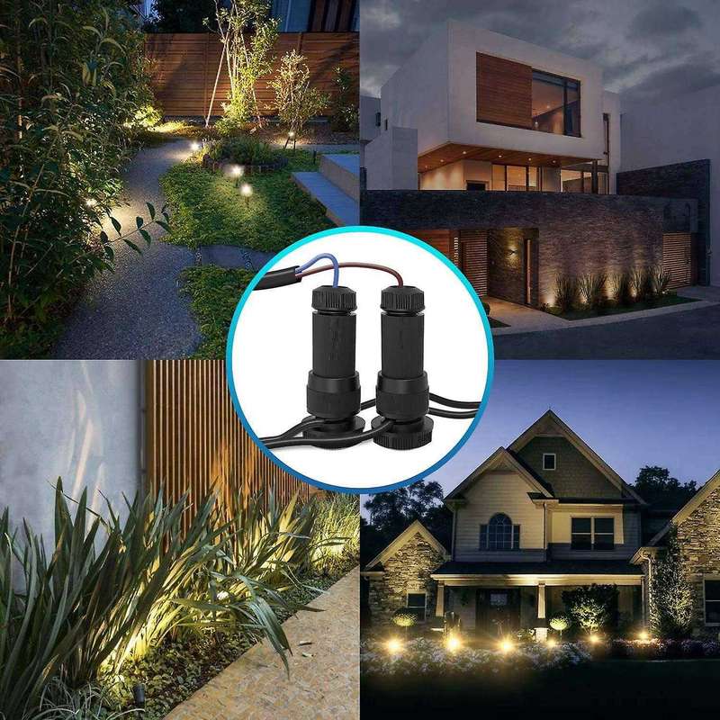 8pcs Low Voltage Landscape Wire Connector 12-16 Gauge Cable High