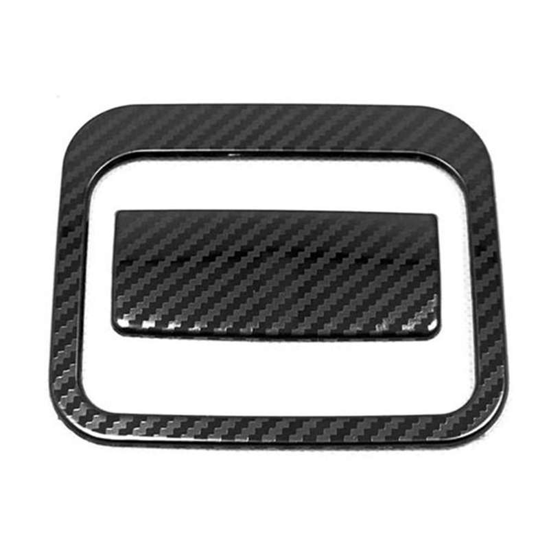 For Toyota Handle Handrail Frame Cover Trim Stickers Carbon