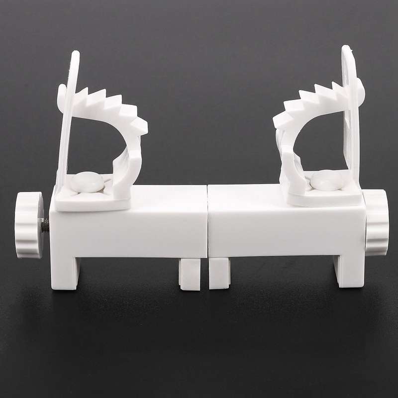 6pcs Adjustable Crossbar Rod Support Clamp Holder Hanging Hook