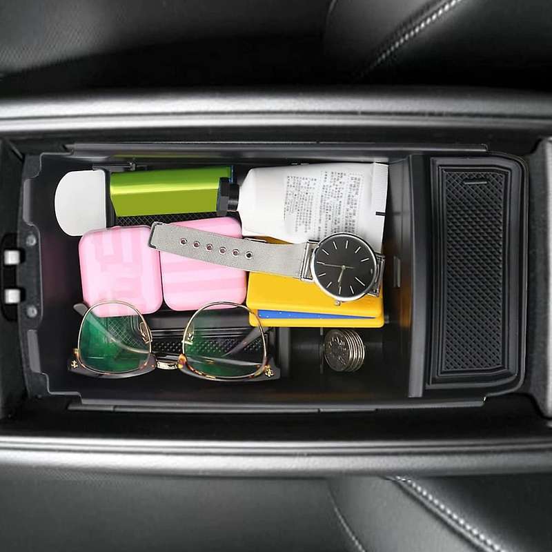 Car Central Console Armrest Storage Box Holder for Genesis G80 2021