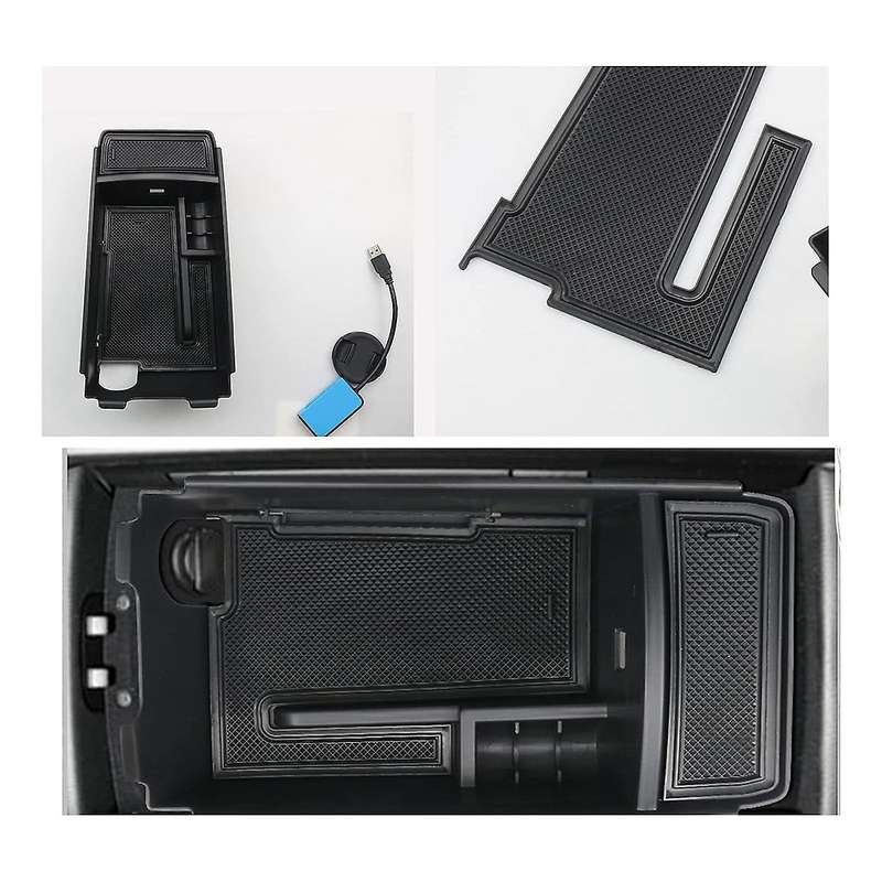 Car Central Console Armrest Storage Box Holder for Genesis G80 2021